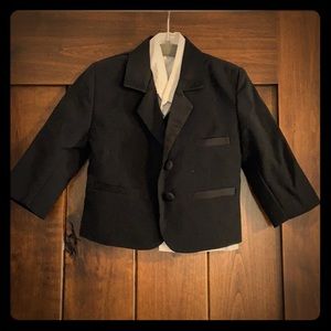 Baby boy tuxedo suit